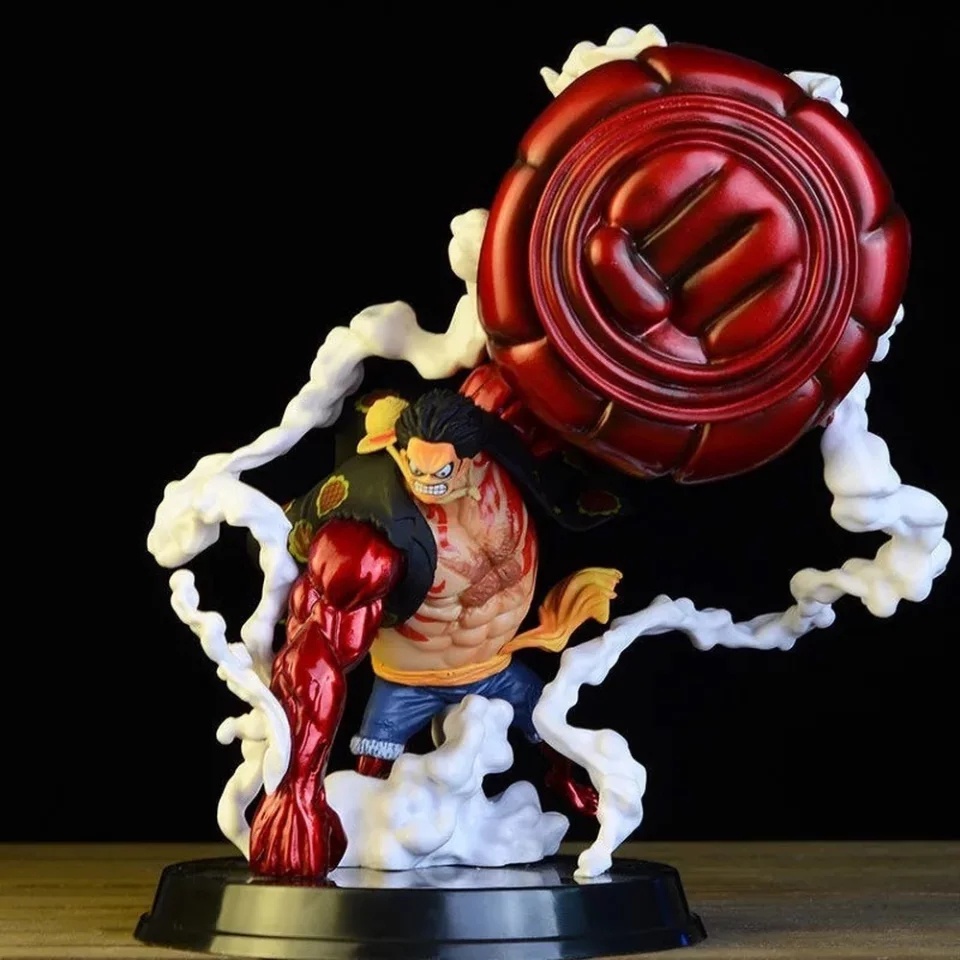 Action figure One Piece Monkey D. Luffy Gear 4 ( Gear Fourth ) Shopee Brasil