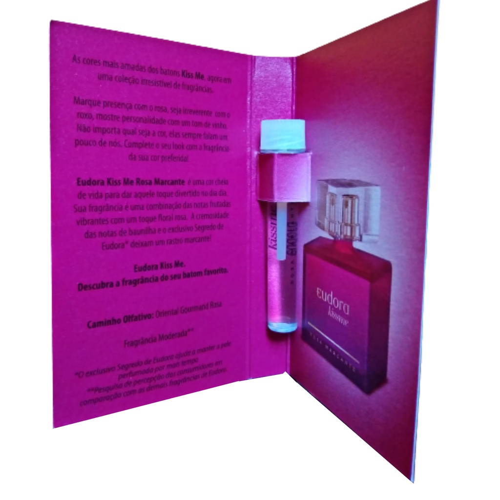 Descobrir 82+ imagem perfume eudora kiss me rosa marcante br.thptnganamst.edu.vn