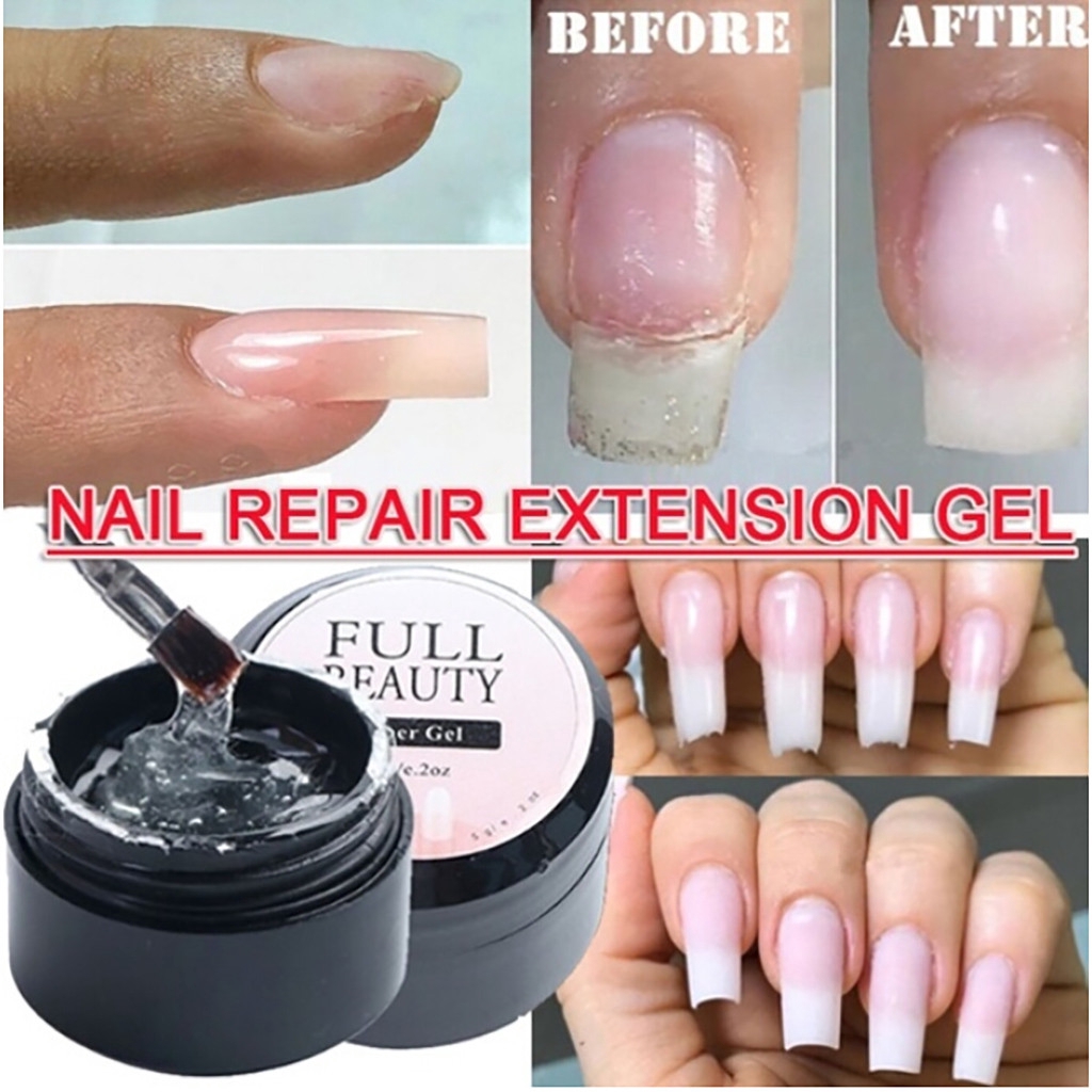 Gel UV para Reparo de Unhas de Fibra/Verniz Reparador de 5 ml para