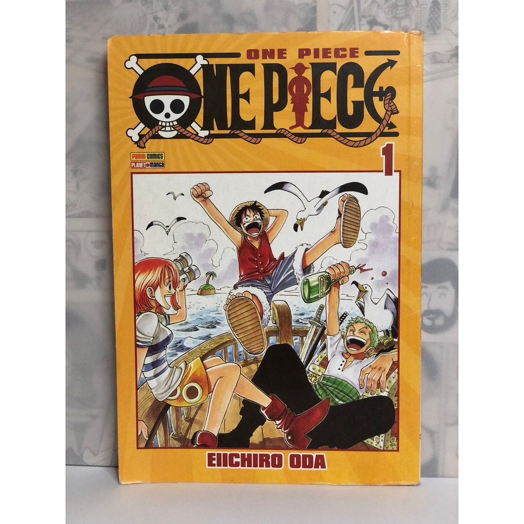 Mangá One Piece Volume 1 Shopee Brasil