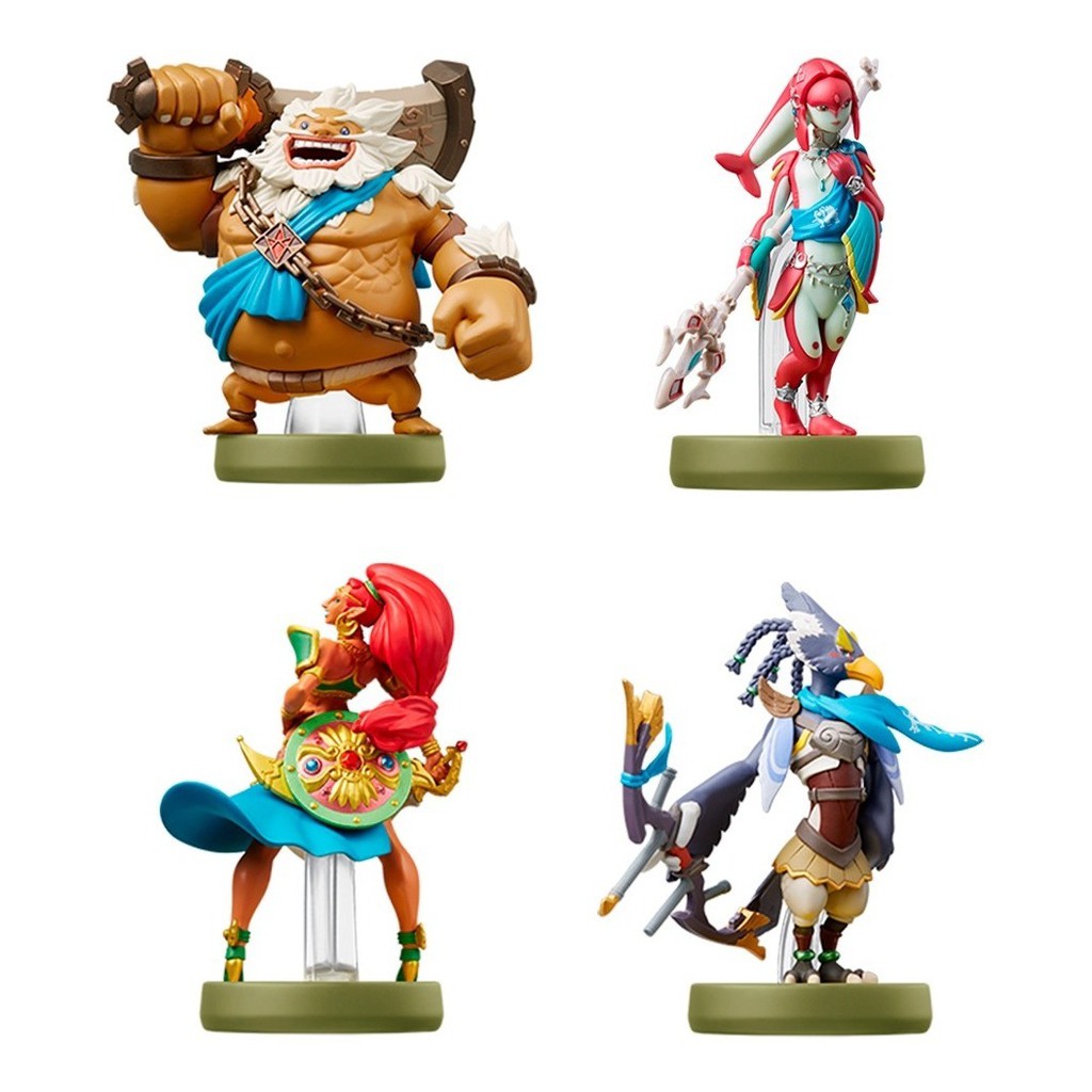Amiibo Cards Hyrule Warriors Age Of Calamity Kit 4 Campeões Promoção