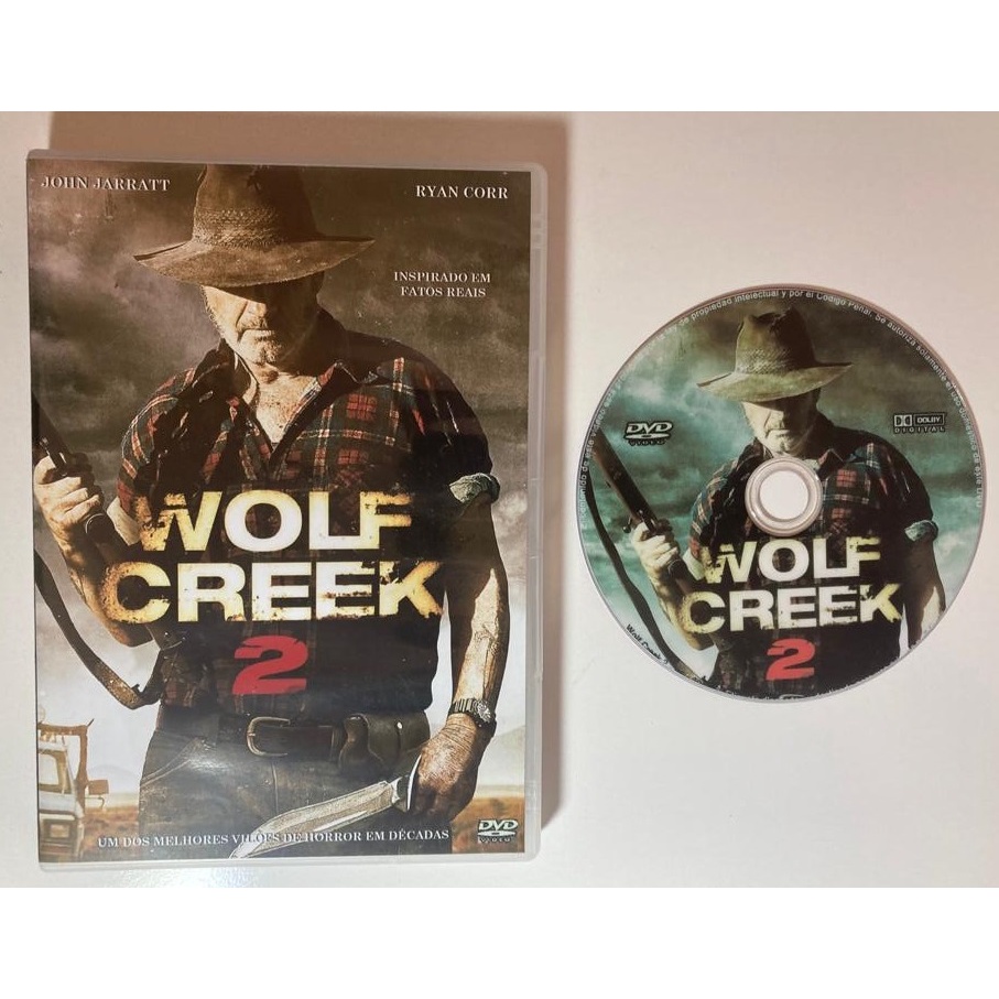 DVD Wolf Creek 2 (Viagem ao Inferno 2) Legendado Shopee Brasil