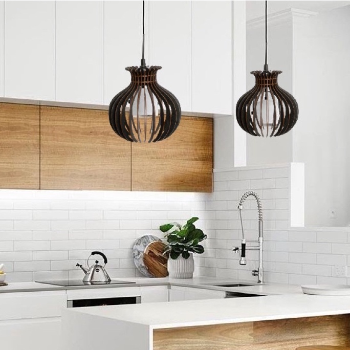 2 Unidades Luminária Pendente de Teto Lustre Balcão de Cozinha