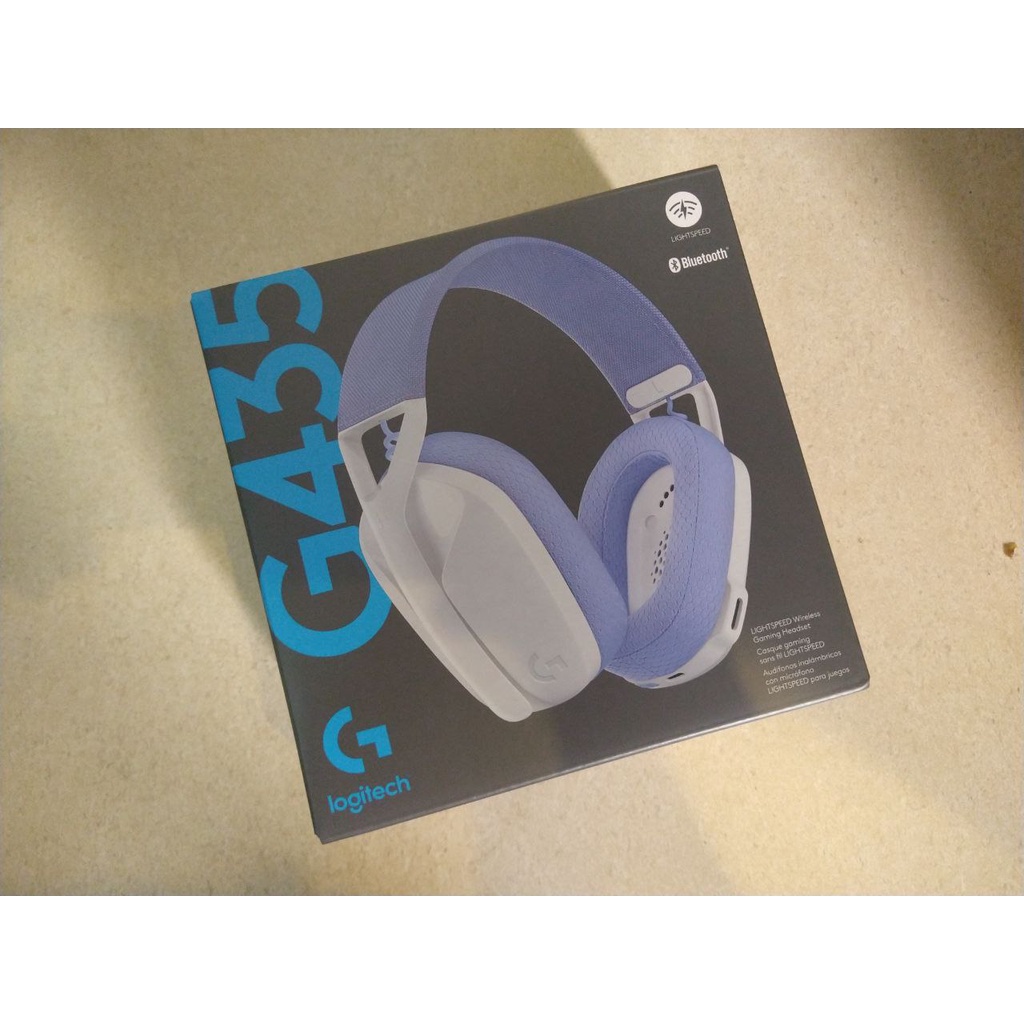 Headset Gamer Sem Fio Logitech G435, Lightspeed e Bluetooth, Dolby