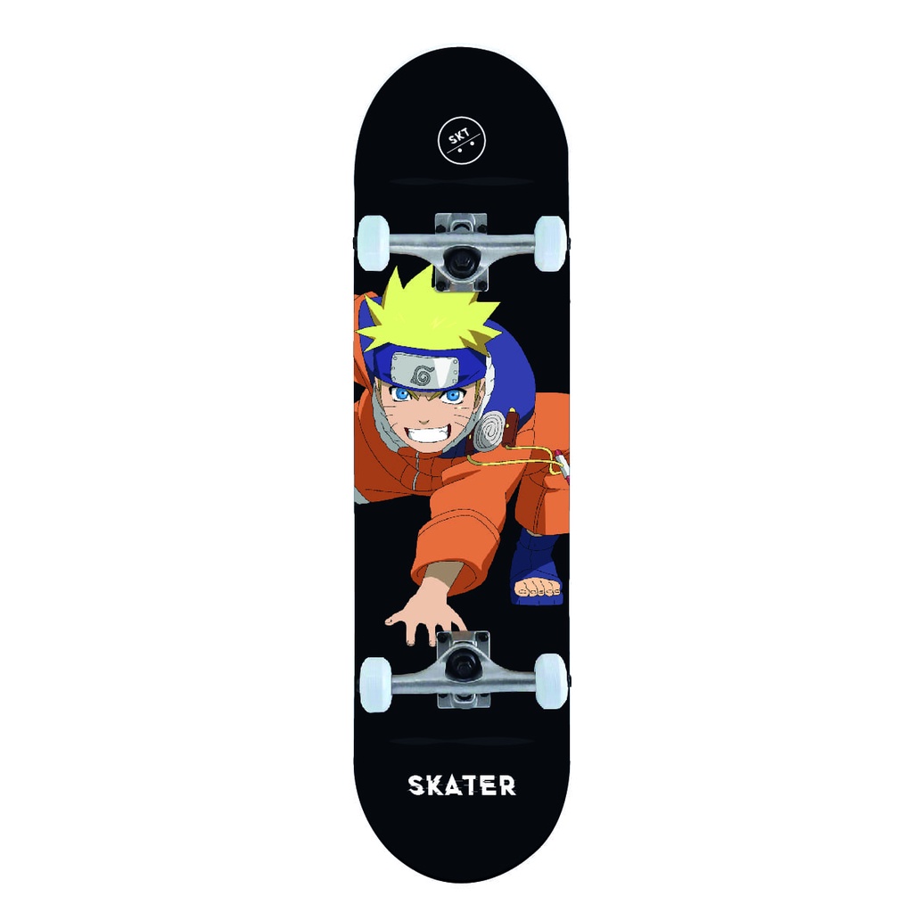 Skate Naruto Semi Profissional Skateboard Completo Envio Imediato