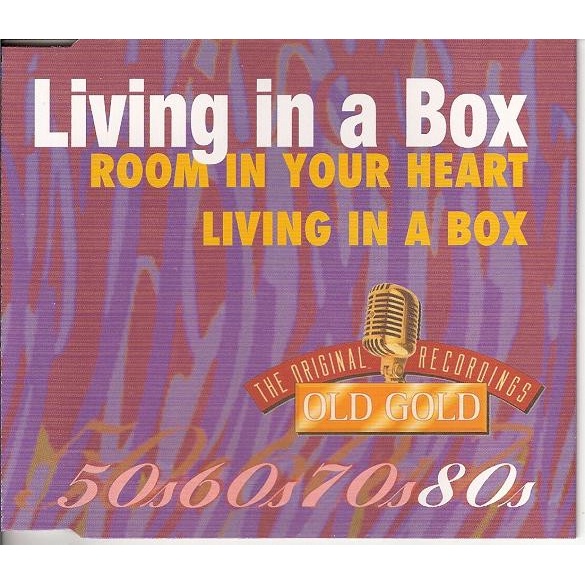 CD SINGLELIVING IN A BOXROOM IN YOUR HEART/LIVING IN A BOXEM OTIMO