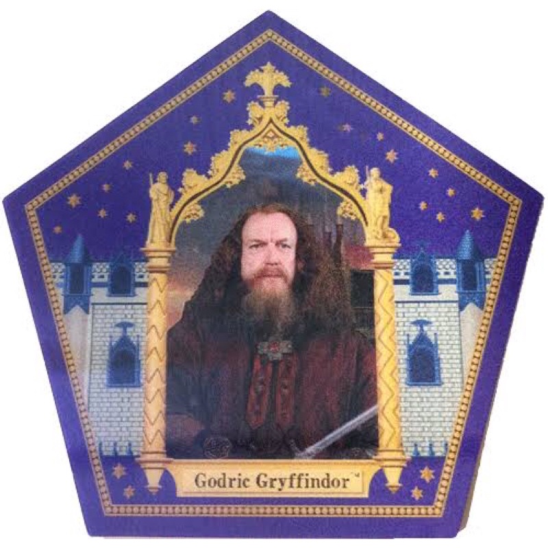 Card Sapo de Chocolate Harry Potter Chocolate Frog with authentic