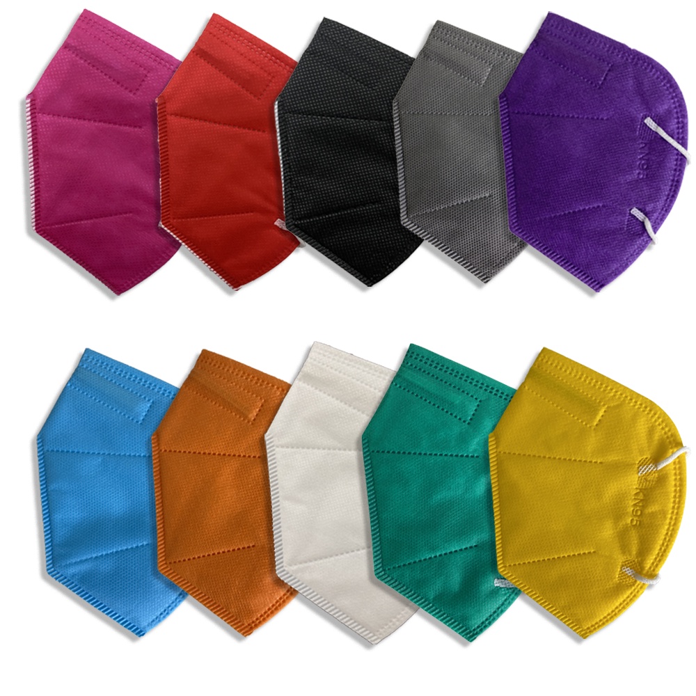 Máscara KN95 PFF2 SS Gold Adulto Colorida Shopee Brasil