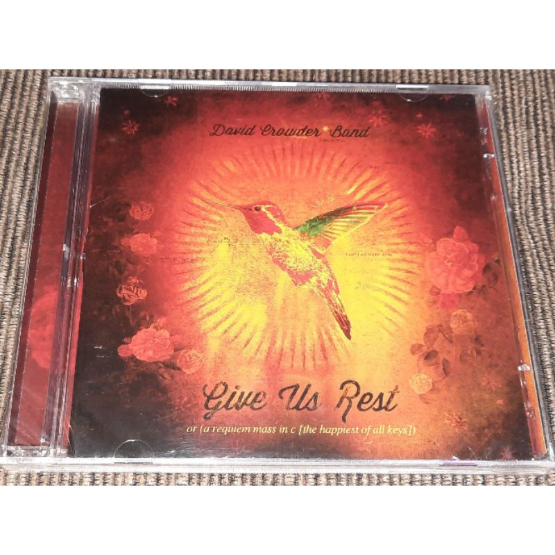 CD duplo David crowder band give us rest originais lacrado 7357
