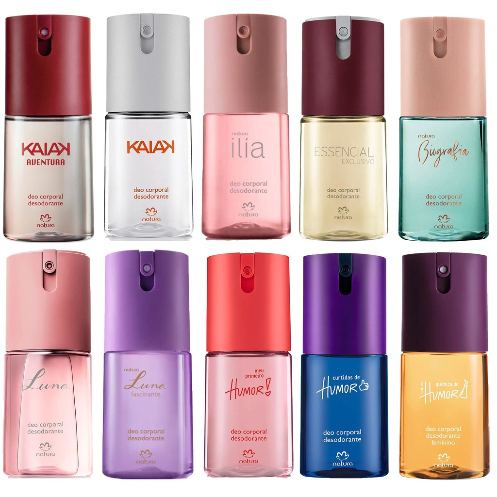 Deo Corporal Desodorante Spray Natura Feminino 100ml Shopee Brasil