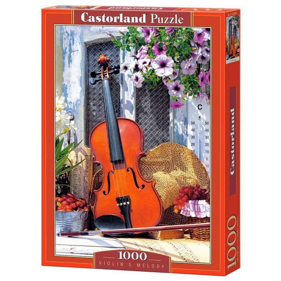 Quebracabeça 1000pecas Puzzle Importado Violino Castorland Shopee Brasil