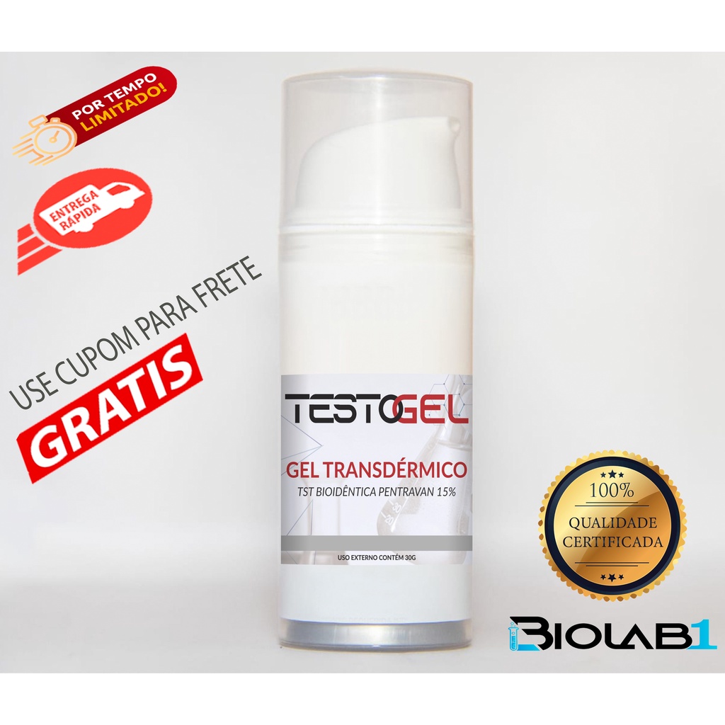 Gel transdermico bioidentico 15 (libido masculino) Escorrega o Preço