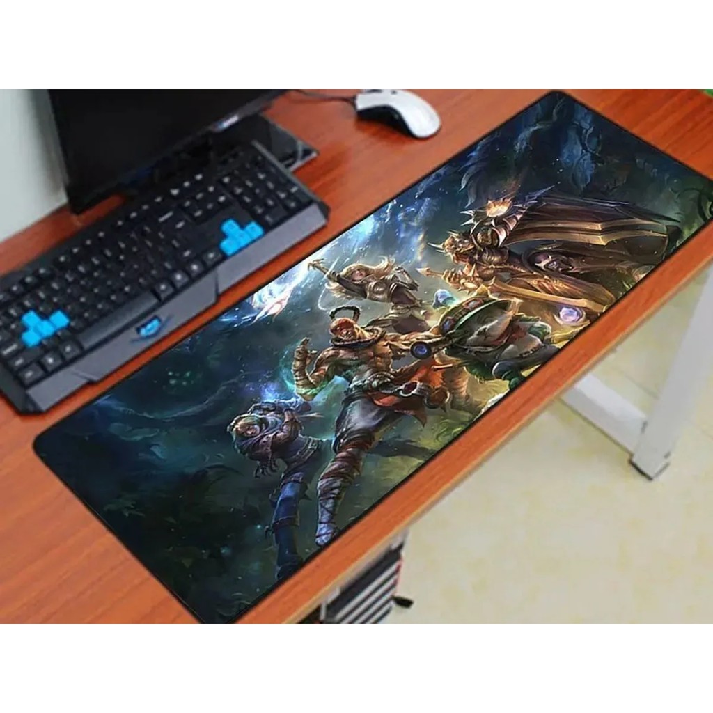 Mouse Pad Gamer Grande League of Legends 70x35x3mm Envio Imediato lol