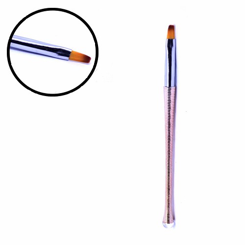 Pincel para gel unhas de Fibra de Vidro Acrigel ROSÊ Manicure Shopee