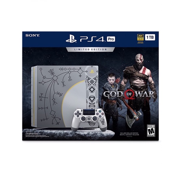 Console PlayStation 4 Pro 1TB Edição Limitada Pacote God of War