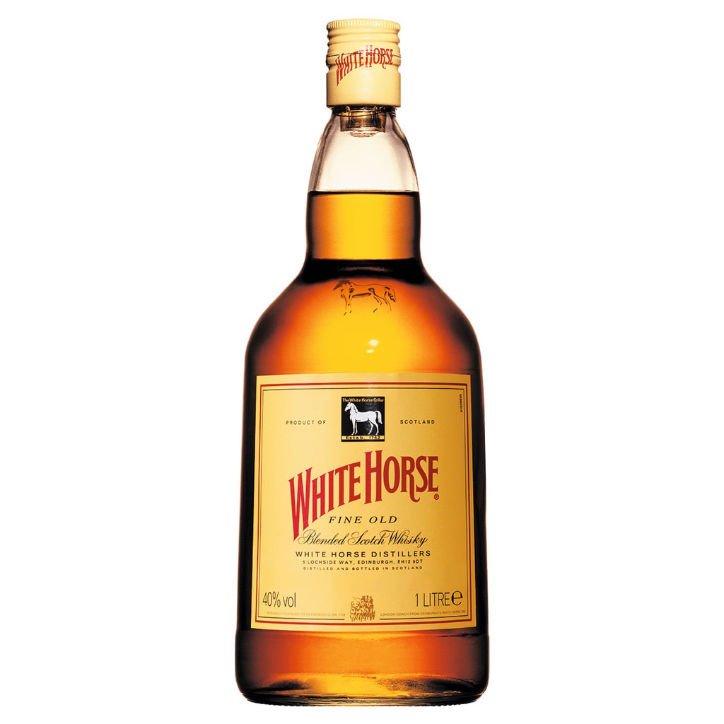 Whisky White Horse Cavalo Branco 1lt Shopee Brasil