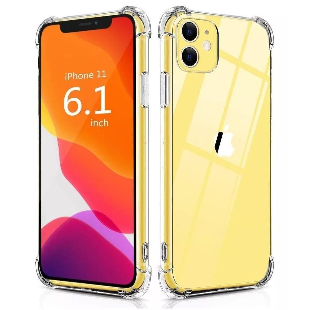 Capa Anti Impacto iPhone 11 de Silicone Quinas Reforçadas Shopee Brasil