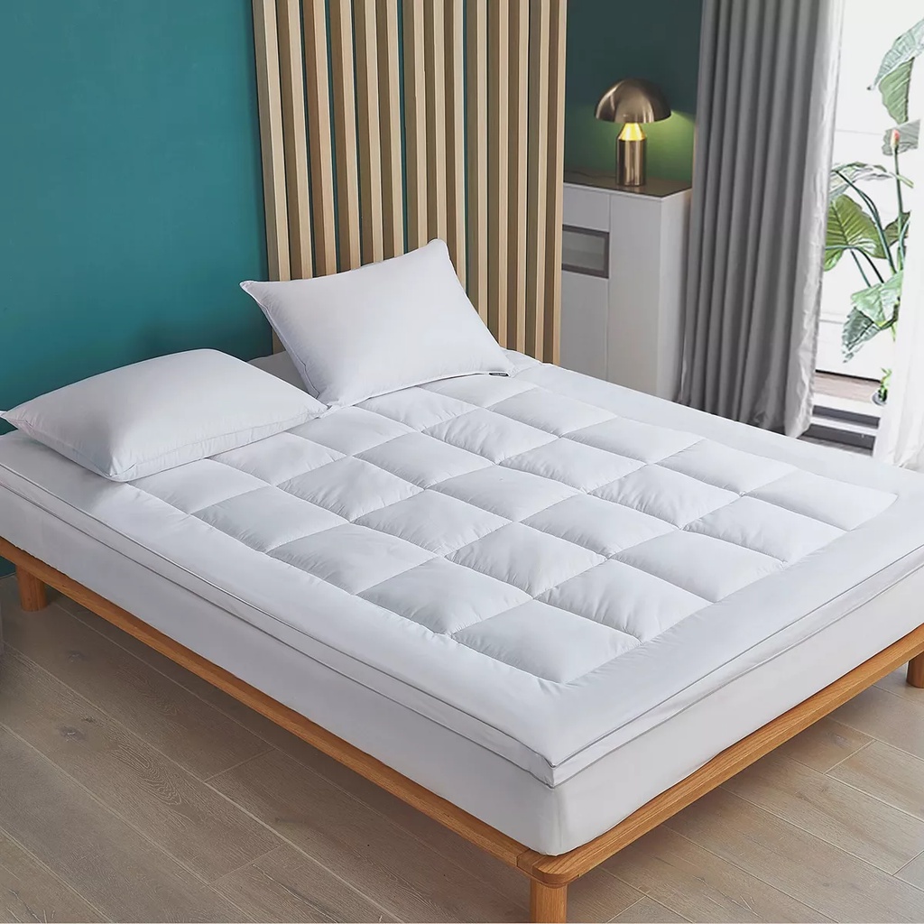 Pillow Top Queen Super Volumosa 600 gramas/m² de Fibra Siliconizada
