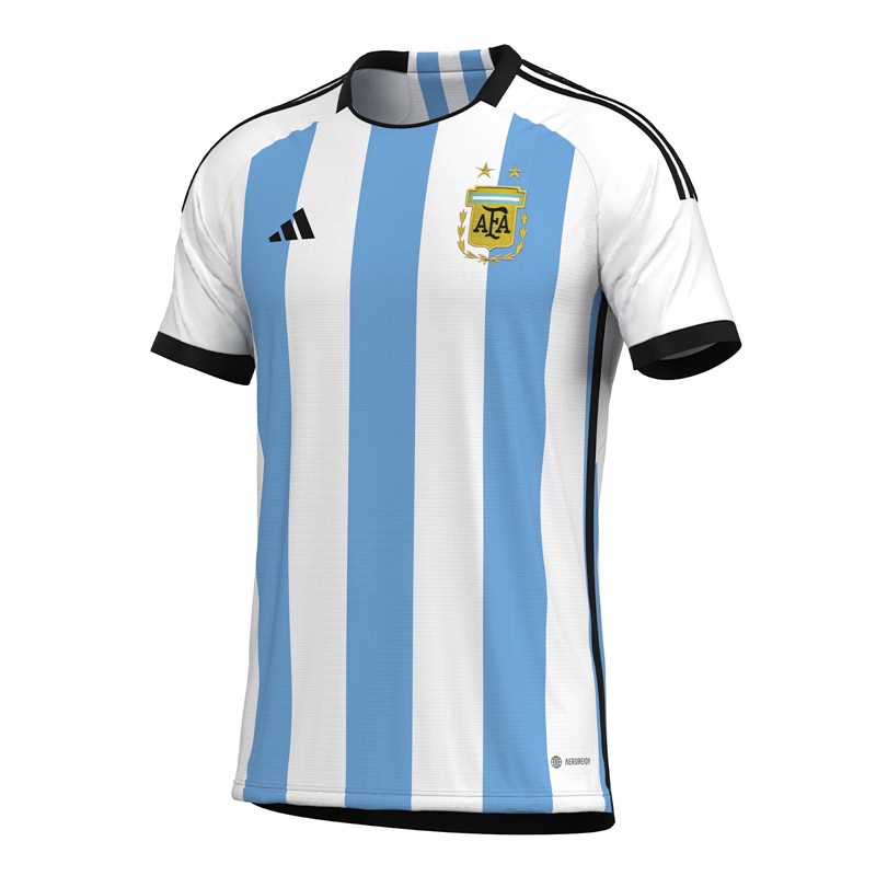 Argentina 2022 Camiseta Local De Fútbol De La Copa Del Mundo De Qatar