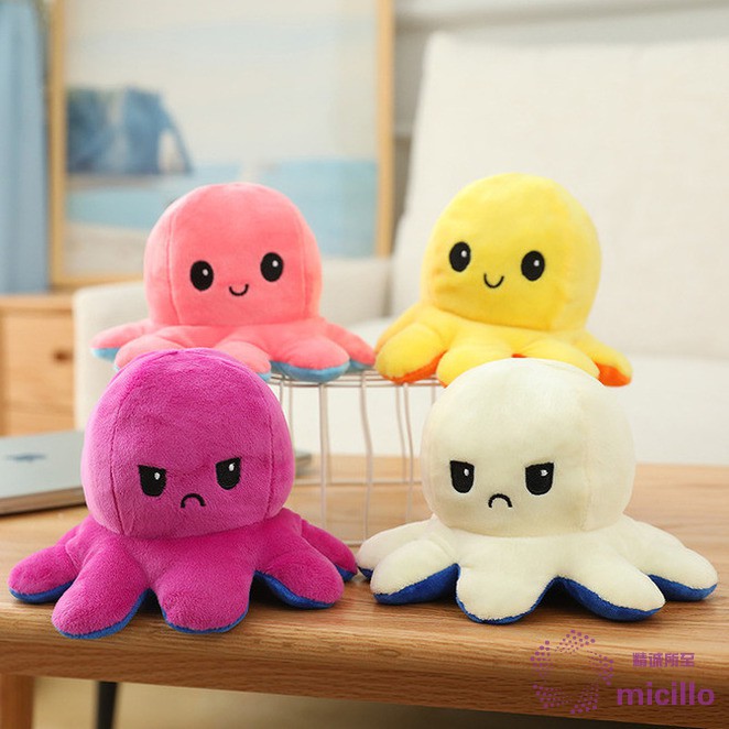 MCL 12 Colores ! Muñeco De Pulpo Flip 10cm TIKTOK