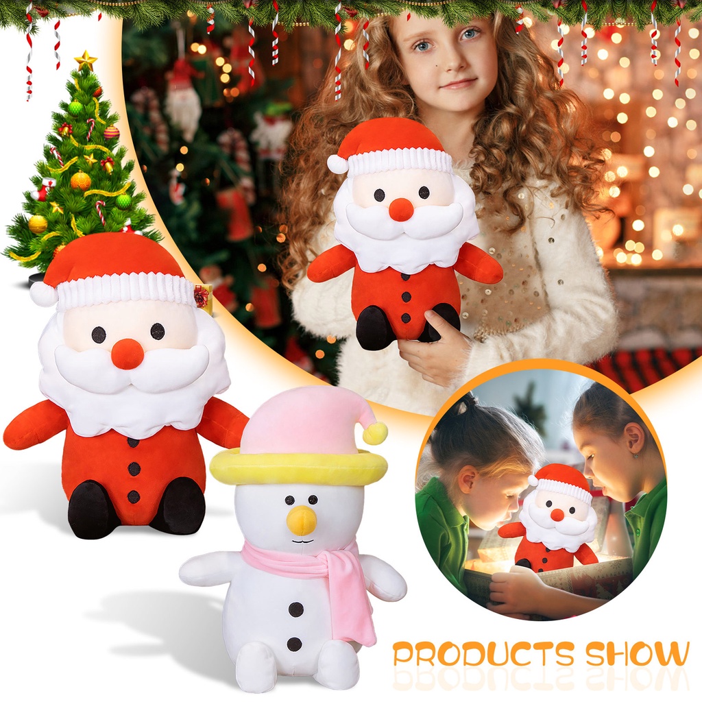 Peluche De Santa Claus Muñeco De Nieve Muñeca De Los Niños