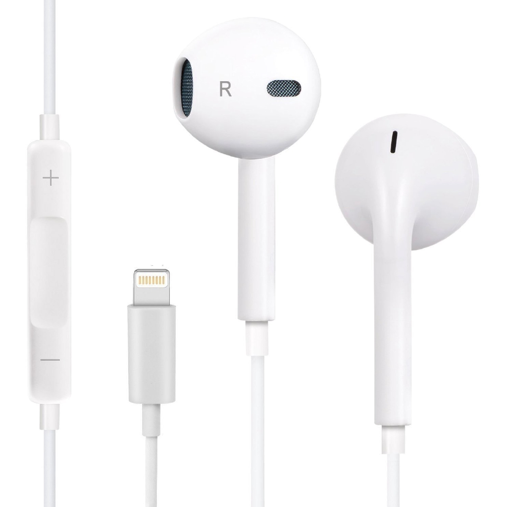 Para Apple Lightning auriculares/audífonos intrauditivos con cable/con