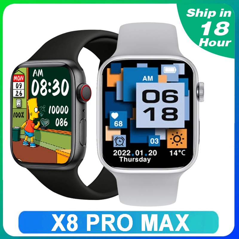 2022 X8 Pro Max Smartwatch watch 7 Llamada Bluetooth Rastreador Deportivo Reloj Inteligente PK