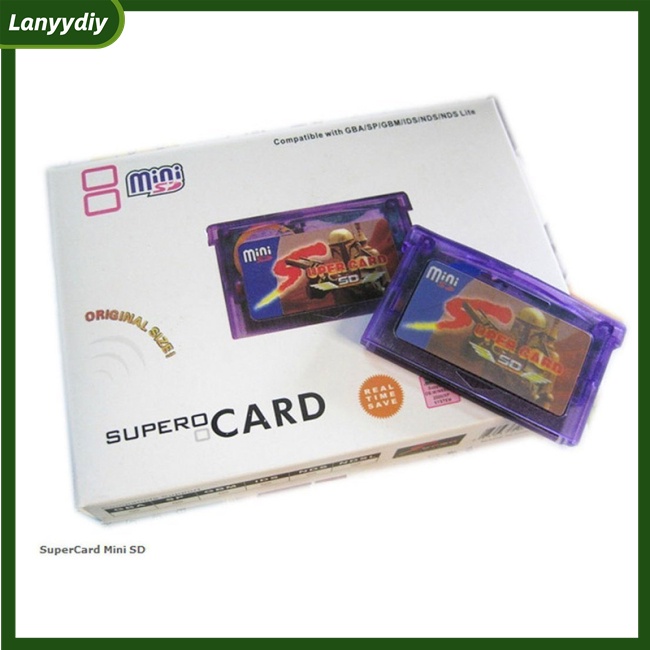 lanyydiy Mini Super Card & SD Flash Adaptador Cartucho 2GB Juego De