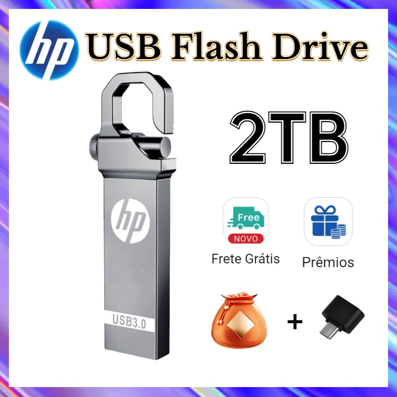 HP usb flash drive 512gb metal pendrive alta velocidad usb Shopee México