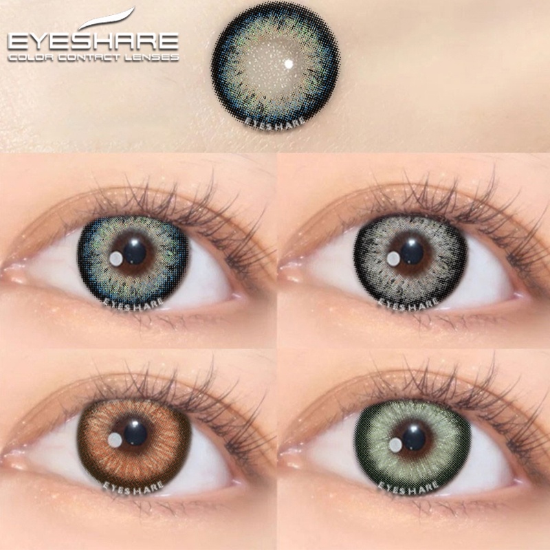 EYESHARE LENSES KING Series Color Eye Contacts Contacts for Eyes Beautiful Pupil Shopee México
