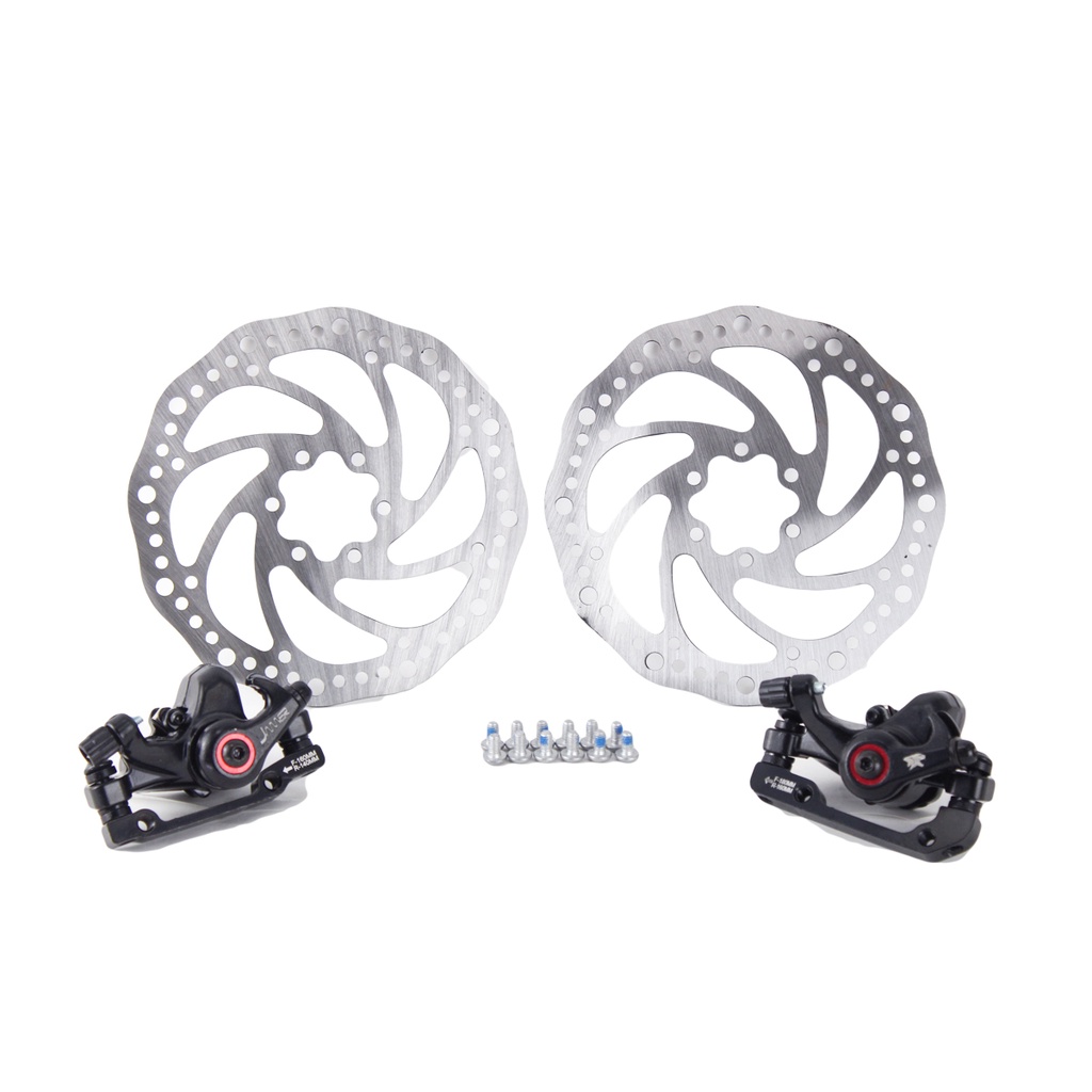 Calipers Delantero y Trasero + Disco de Freno de 160mm Para Bicicleta