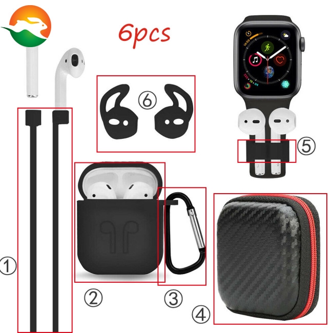 Airpods Caso Airpod Accesorios Auriculares Y Carga Shopee México