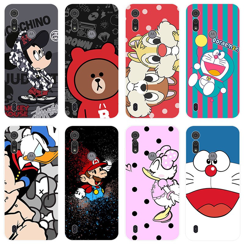 Funda De Silicona Tpu Para Motorola Moto E6I E6S E 6I 6S Trasera Suave Para Cáscara Teléfono Funda Moda | Shopee México
