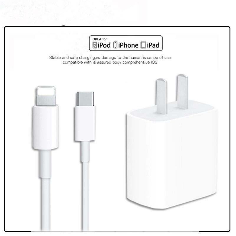 Charger 20W PD iPhone Charger Adapter for iPhone Shopee México