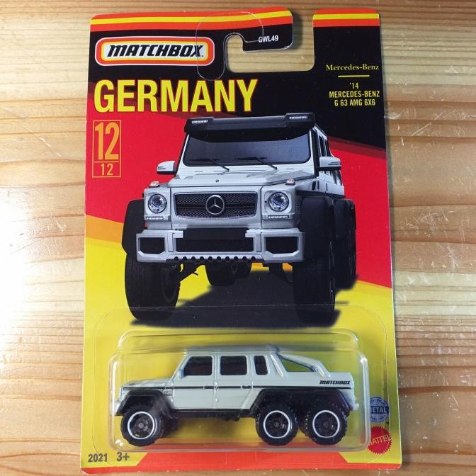 Matchbox mercedes benz g63 amg 6x6 Shopee México