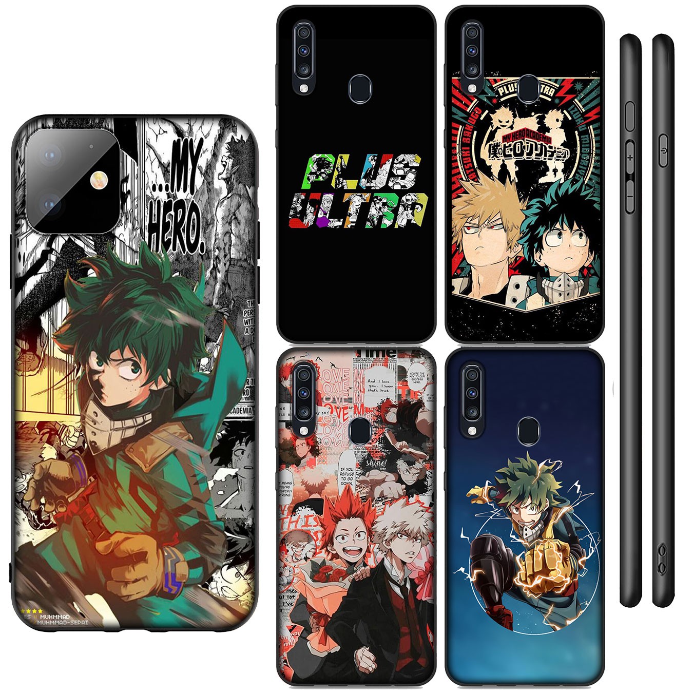 Funda De silicón suave Anime my hero Academia Para Samsung