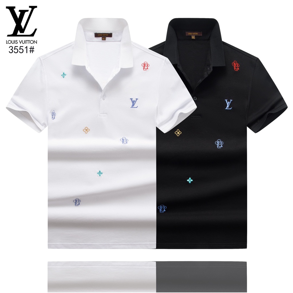 Louis Vuitton POLO Shirts MenLV61813A Louis Vuitton T Shirt, Louis
