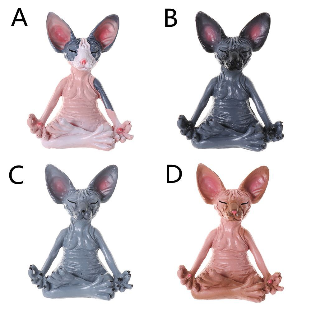 Sphynx Cat Meditate Buy Sphynx Cat Meditate Collectible