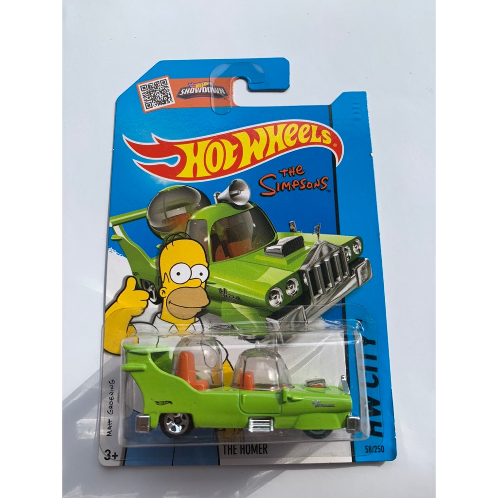 Hotwheels HOT WHEELS THE HOMER THE SIMPSONS DIECAST Cars ORIGINAL Rare