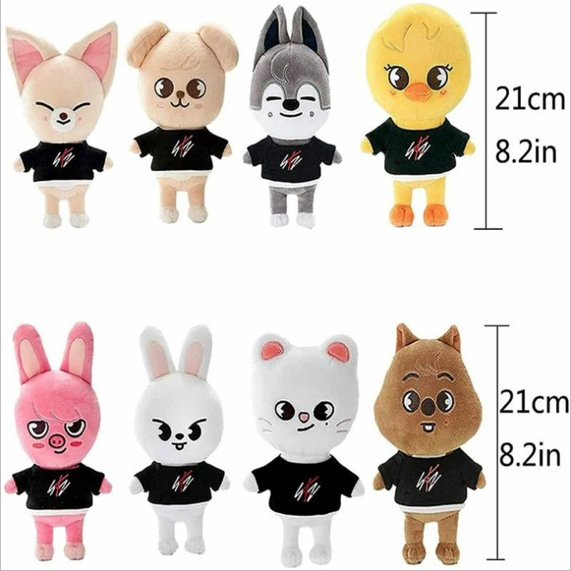 KPOP Stray Kids Skzoo Peluche Muñeca Niños Regalos Juguete Leeknow