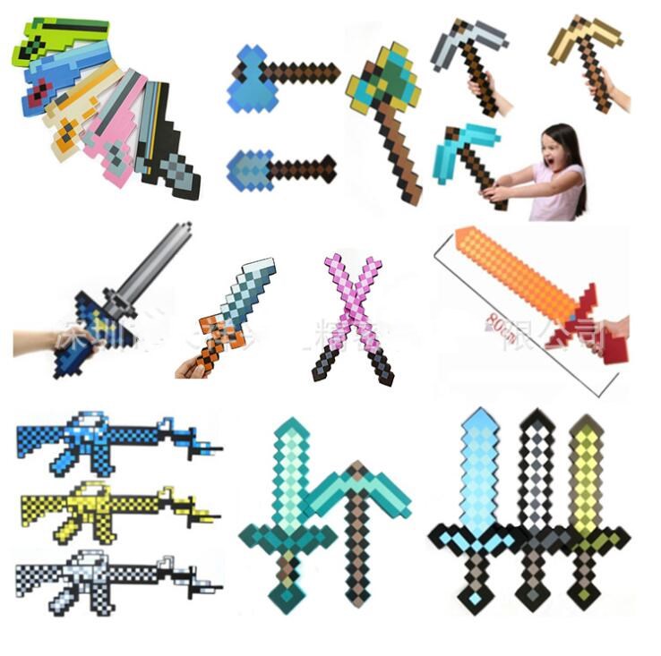 Minecraft Eva Juguete De Espuma De Espada Arma Sin Lem To Personas Modelo Regalos | Shopee México