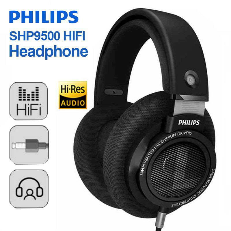 (BRAND NEW)Philips Audio Philips SHP9500 HiFi Precision Stereo OverEar