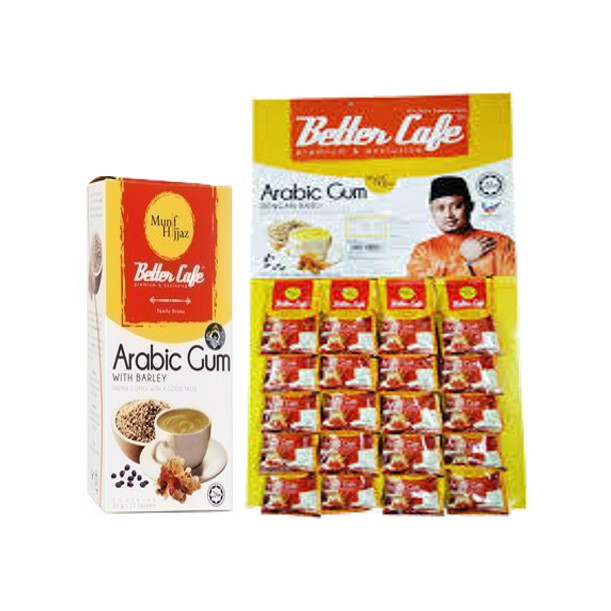 MUNIF HIJJAZ Better Cafe Arabic Gum Barley Coffee Kopi Gam Arab