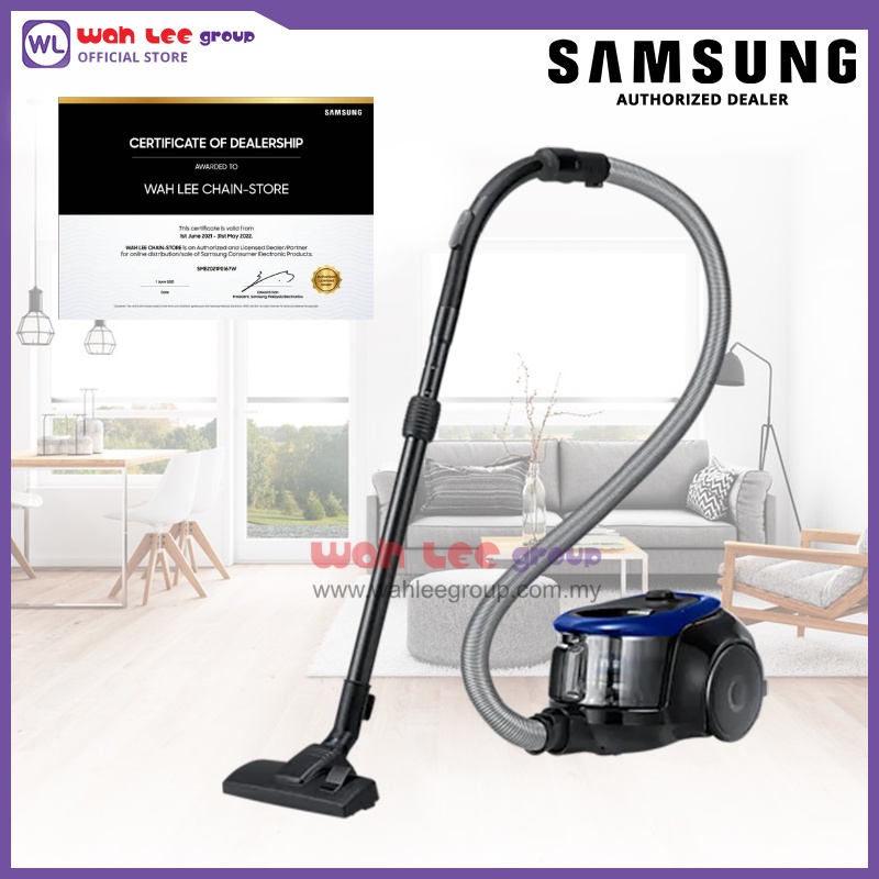 Samsung Bagless Canister Vacuum Cleaner 1800W VC18M2120SB/ME Shopee