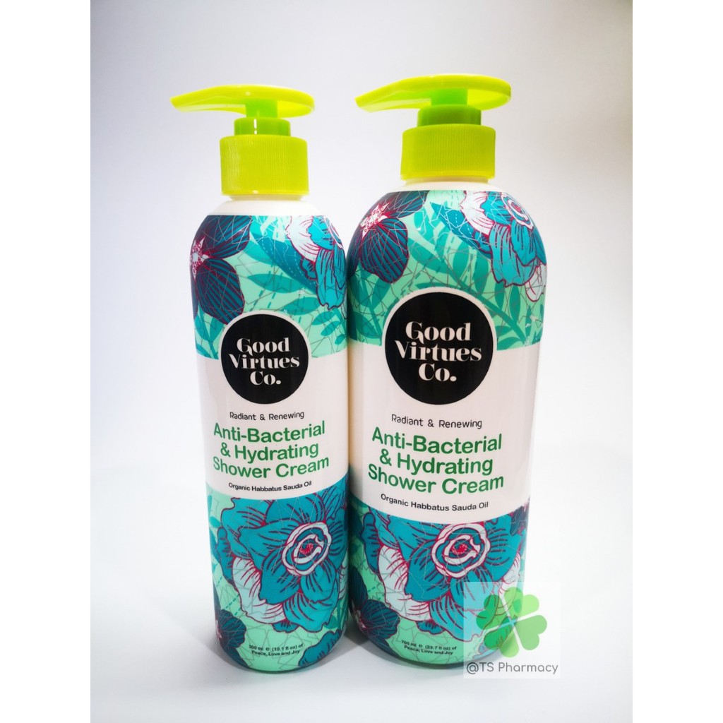 Good Virtues Co. GVC AntiBacterial & Hydrating Shower Cream 300ml