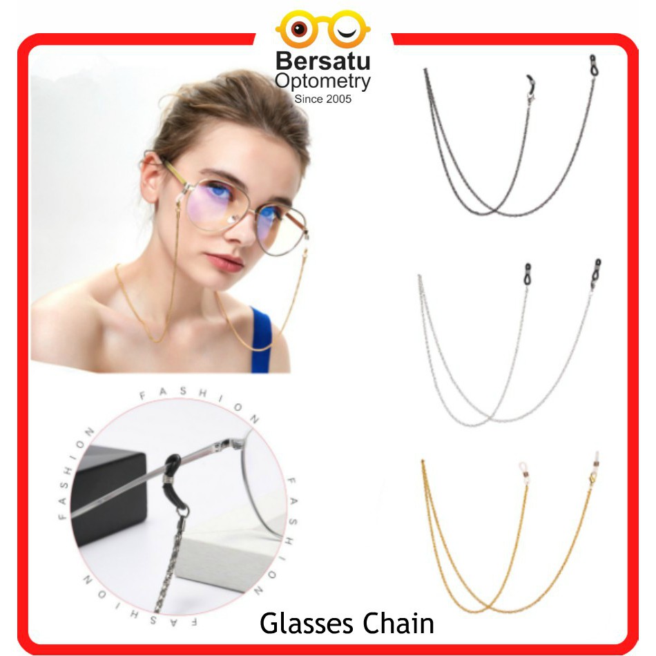 Bersatu Optometry Glasses Chain Women Men Nonslip Reading