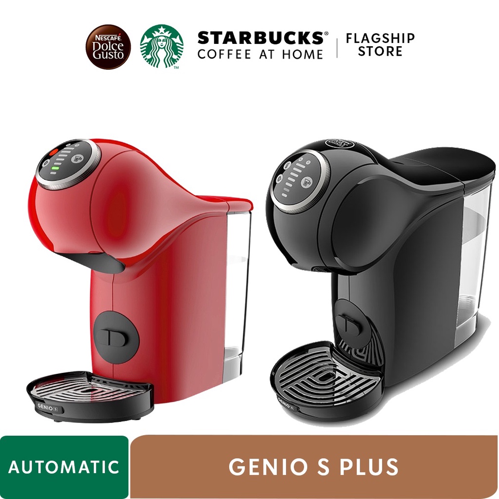 NESCAFE Dolce Gusto RED / BLACK Genio S Plus Coffee Machine Shopee