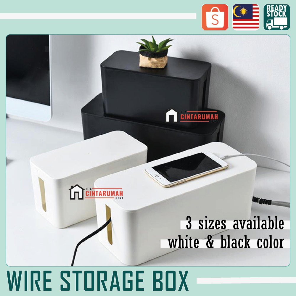 Plastic Wire Storage Box Power Line Storage CasesJunction Box Cable