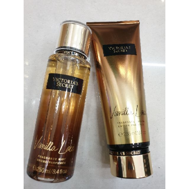 Victoria's Secret Vanilla Lace Fragrance Mist & Body Lotion combo