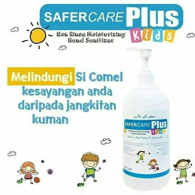 Ready Stock Safercare Plus Hand Sanitizer 500ml 62alcohol Shopee